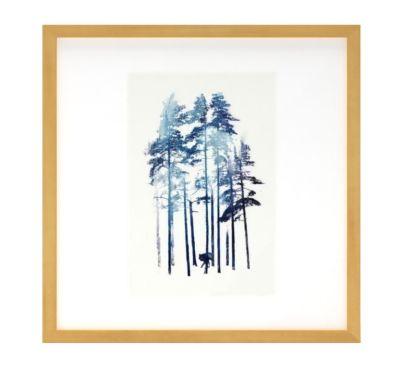 Winter Wolf Art Print With Frame