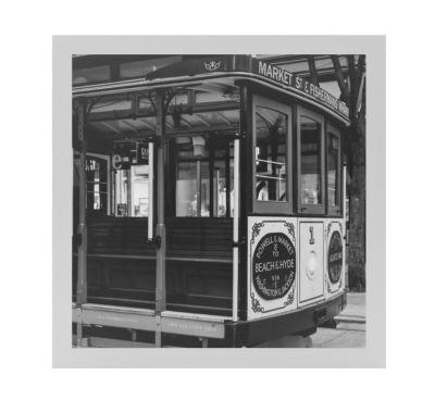 Cable Car Art Print With Frame