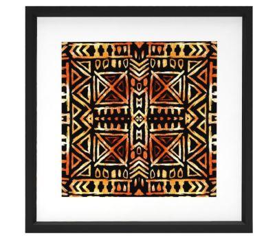 African print Art Print With Frame