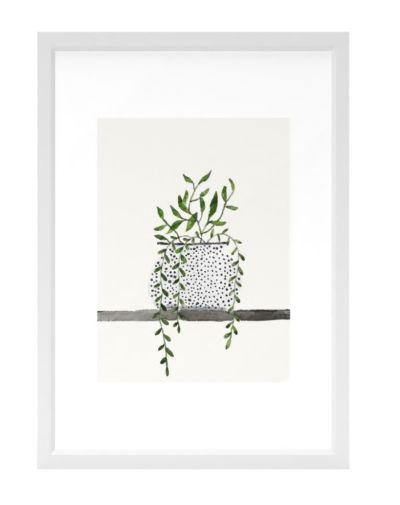 Vase 2 Art Print With Frame