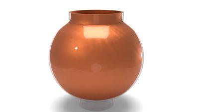 Mari Vase-Rust-Small