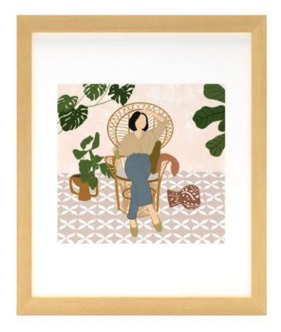 Me time Art Print With Frame