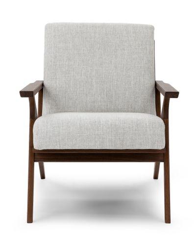 Otio Mist Gray Walnut Lounge Chair