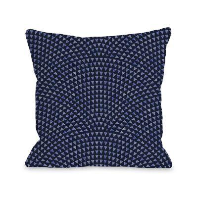 Lohan Geometric Throw Pillow With Insert-16"x16"
