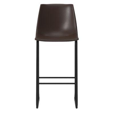 Bowden Faux Leather Barstool