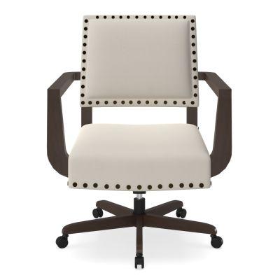 Manchester Upholstered Swivel Desk Chair