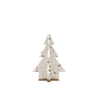Terra Cotta Speckled Christmas Tree Medium