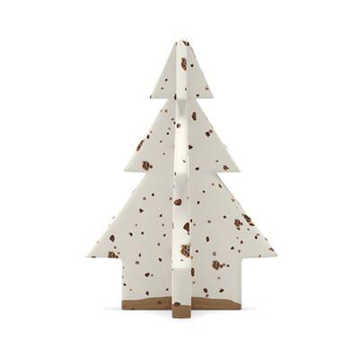 Terra Cotta Speckled Christmas Tree Large