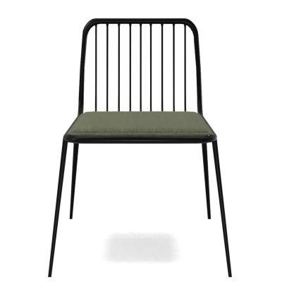 Set of 2 Sodra Square Seat Wire Dining Chair