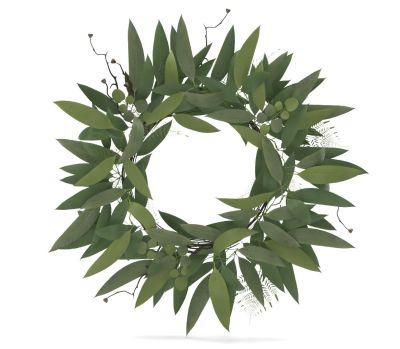 Eucalyptus Mix Polyester Wreath