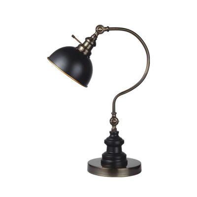 Diederich 2 Point Adjustable Goose Neck Arched Table Lamp