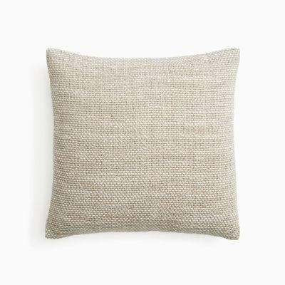 Two Tone Chunky Linen Pillow Cover without Insert-20"x20"