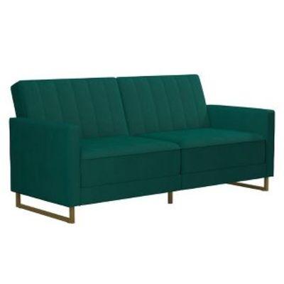 Skylar Coil Futon Modern Sofa Bed and Couch