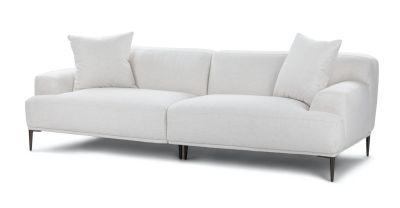 Abisko Quartz White Sofa