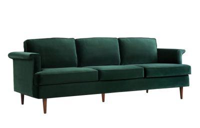 Porter Forest Green Velvet Sofa