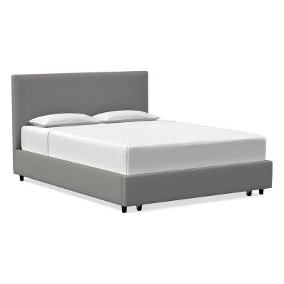 Contemporary Upholstered Storage Bed-Queen