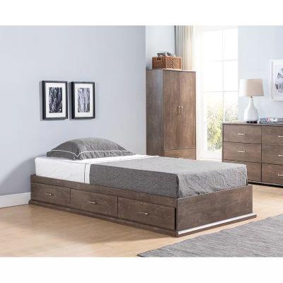 Kidwell Bed With Storage Drawers-Twin