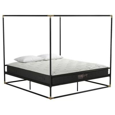 Celeste Metal Canopy Bed-King
