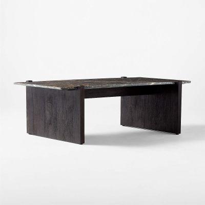 Russell Black Marble Coffee Table
