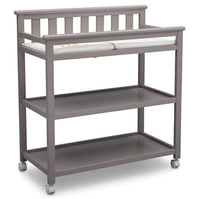 Delta Children Flat Top Changing Table in Grey