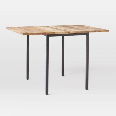 Box Frame Drop Leaf Expandable Table