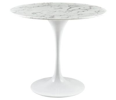 Lippa Round Artificial Marble Dining Table