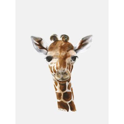 Brookwood Baby Giraffe Portrait Without Frame 10"x14"