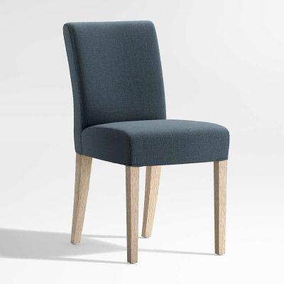Lowe Navy Upholstered Dining Chair