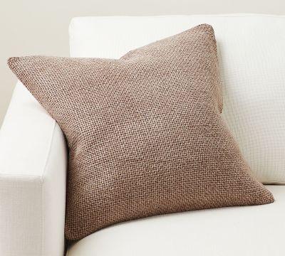 Faye Textured Linen Pillow Cover-20"x20"