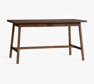 Mateo 56 Rustic Desk with Drawer