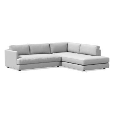 Haven 2 Piece Bumper Chaise Sectional