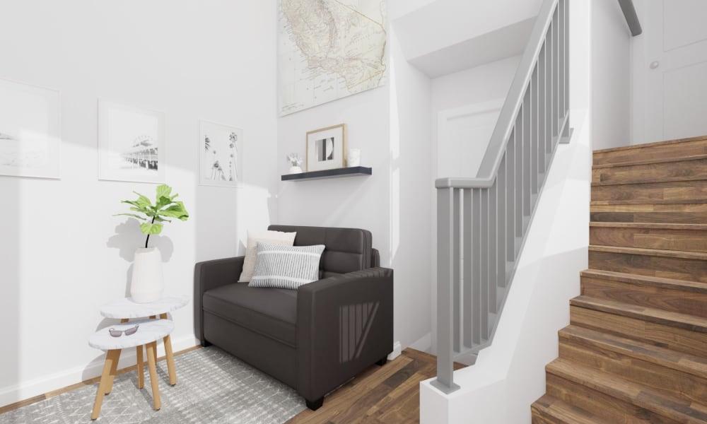 Small Spaces: Scandinavian Living Room