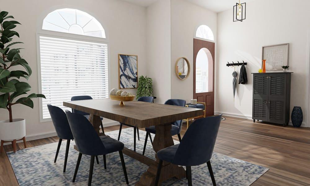 Large Seating Space: Modern Traditional Dining Room
