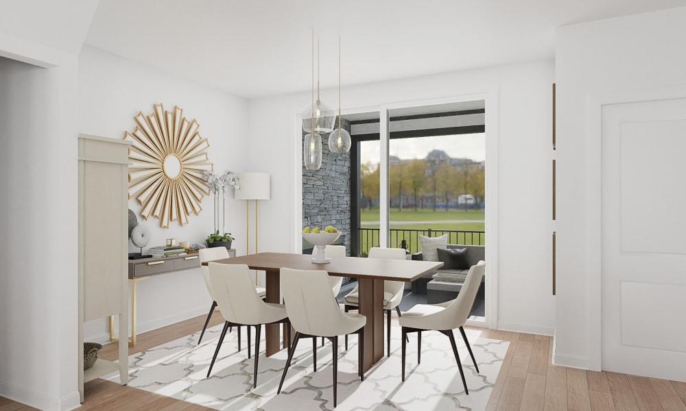 Entertainer's Haven: Modern Glam Dining Room
