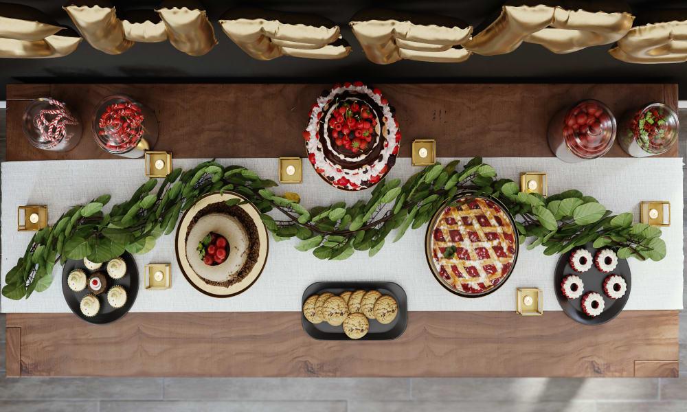 The Perfect Dessert Table to Ring in the New Year