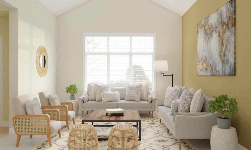 Bright Coastal-Boho Transitional Living Room That Sparks Nothing But Joy