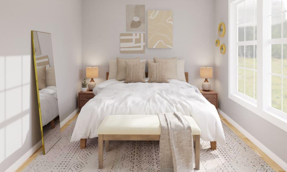 Neutral Tones: Transitional Modern Guest Bedroom