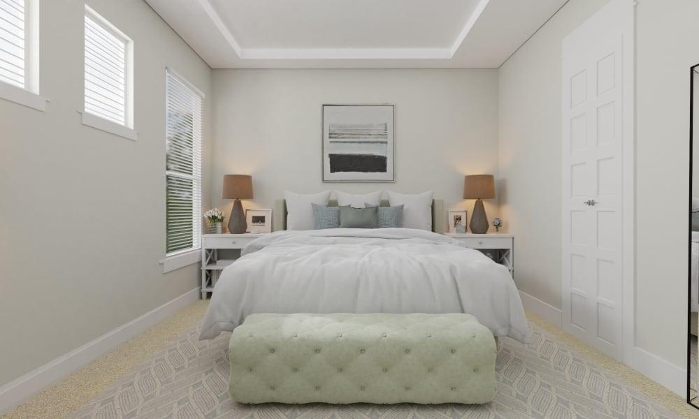 A Transitional Bedroom Filled With Harmony 