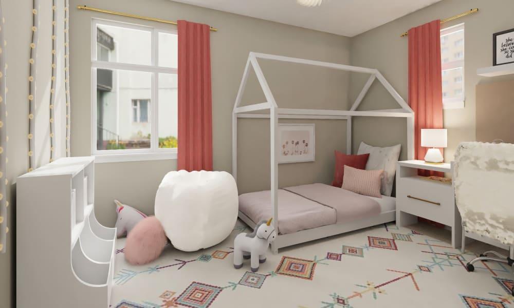 A Boho-Glam Kids Bedroom For A Little Princess
