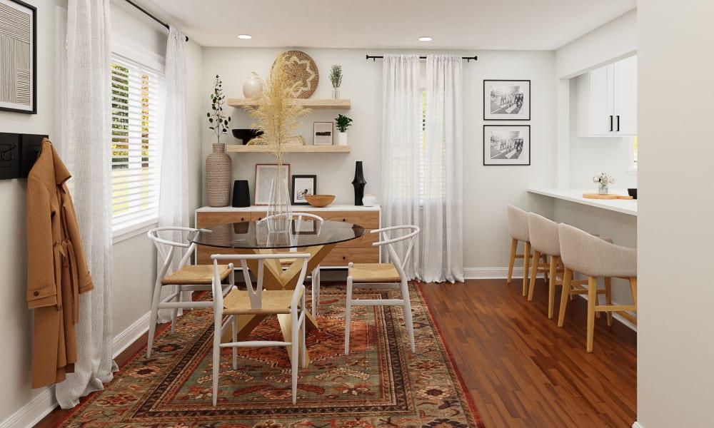 Beautiful & Bright: A Modern Rustic Dining Room