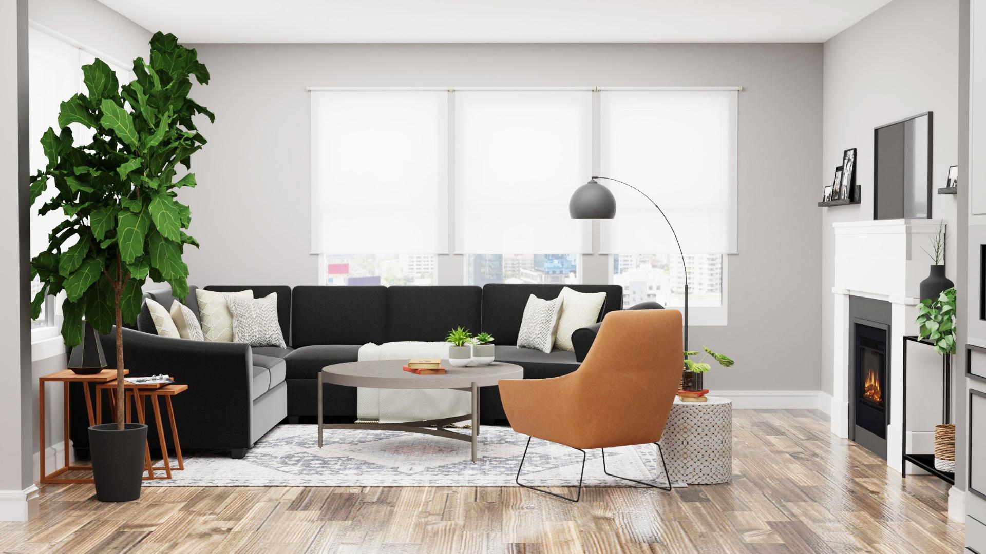 This Mid-Century Modern Living Room is a Minimalist's Dream