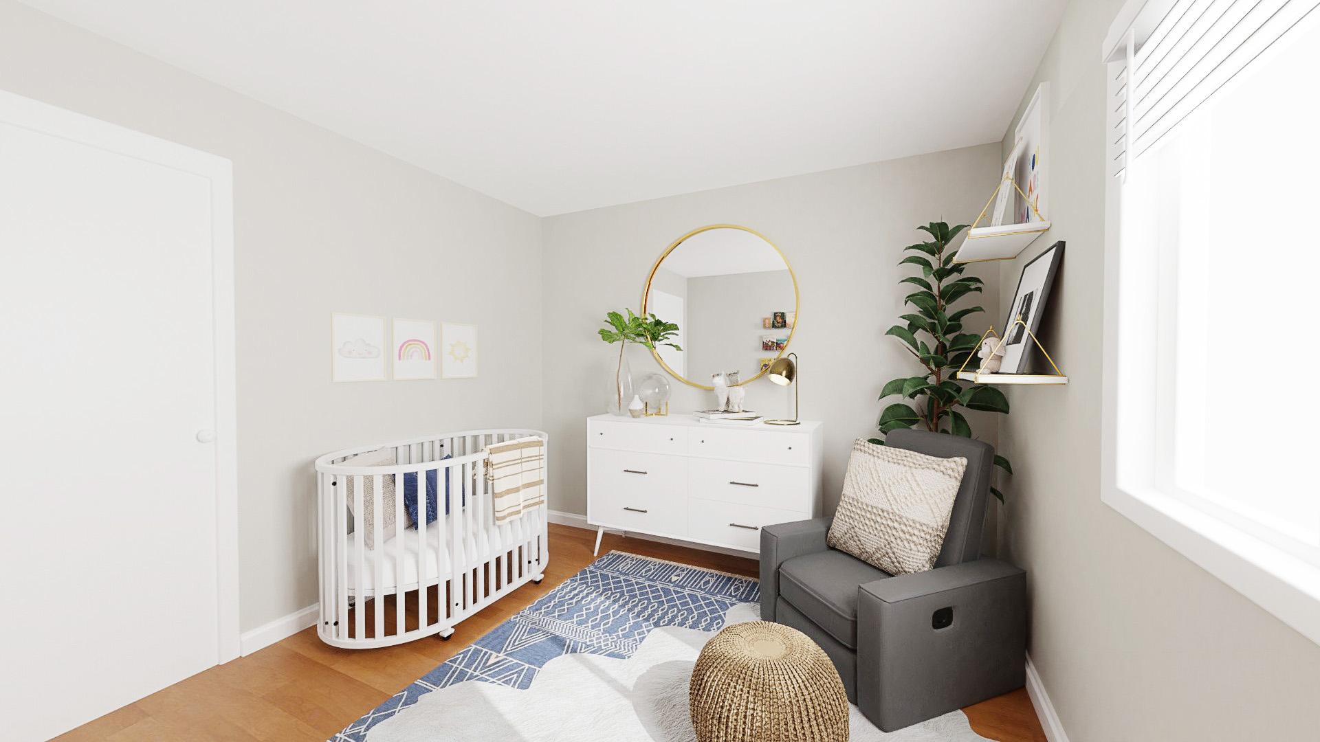 Cozy + Neutral: Modern Minimalist Nursery