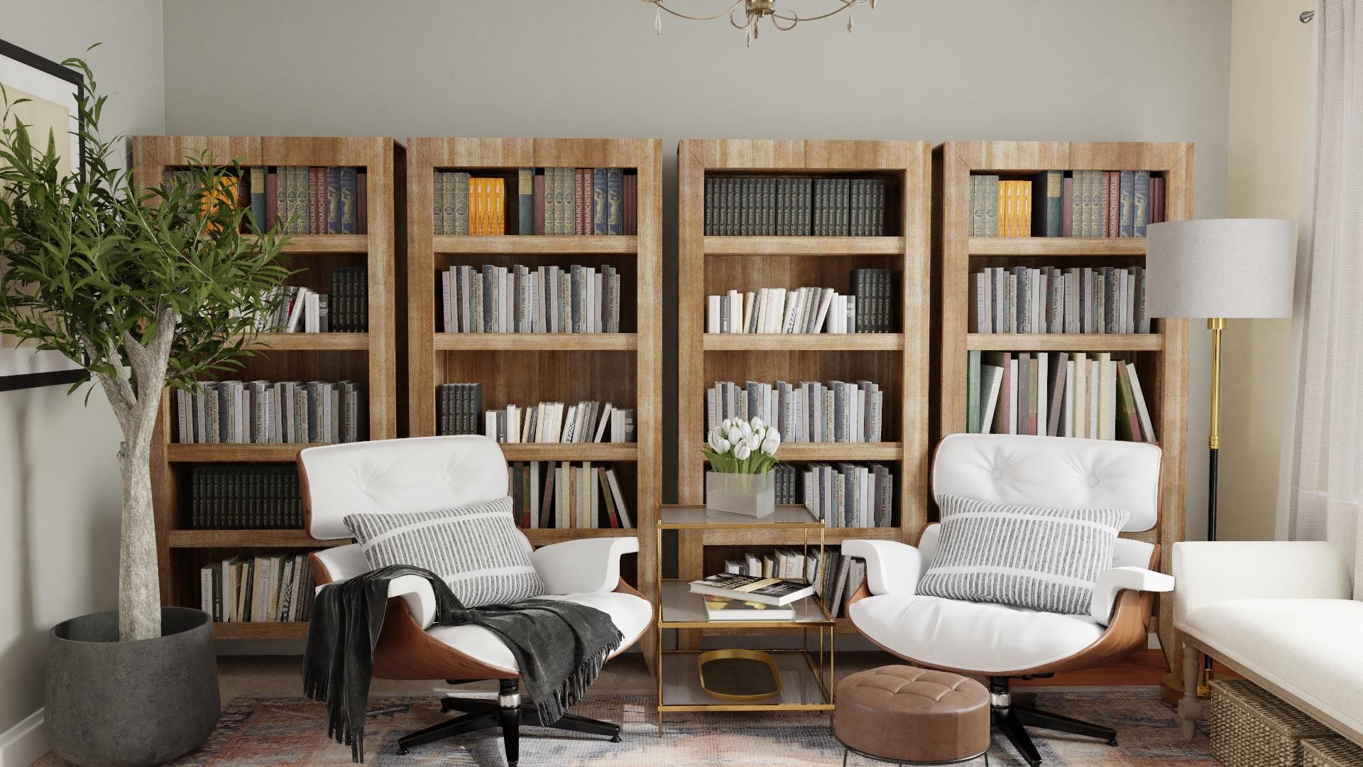 Home Library:  Transitional Study Room