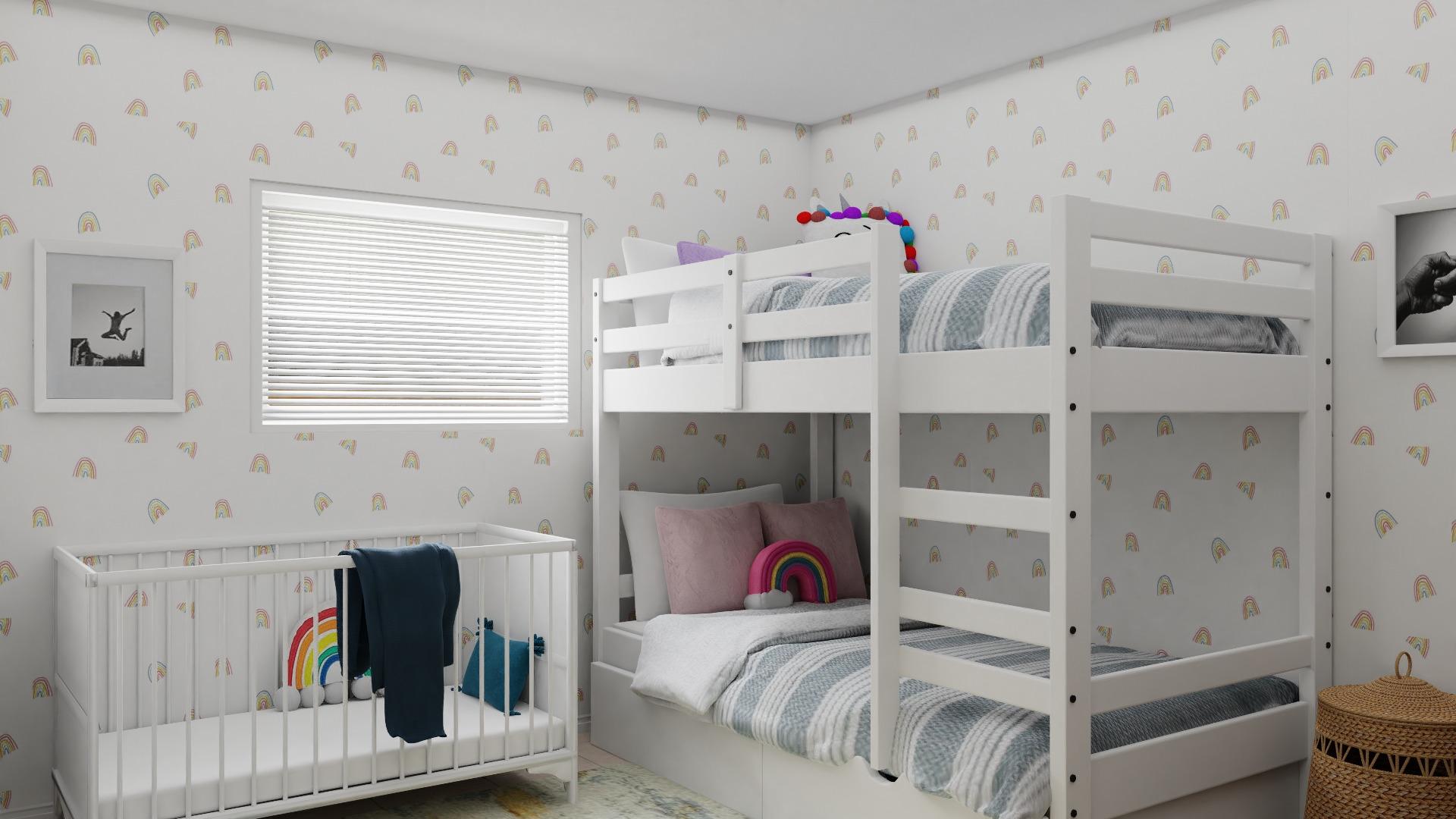 A Transitional Modern Kids Bedroom Designed to Ignite Creativity