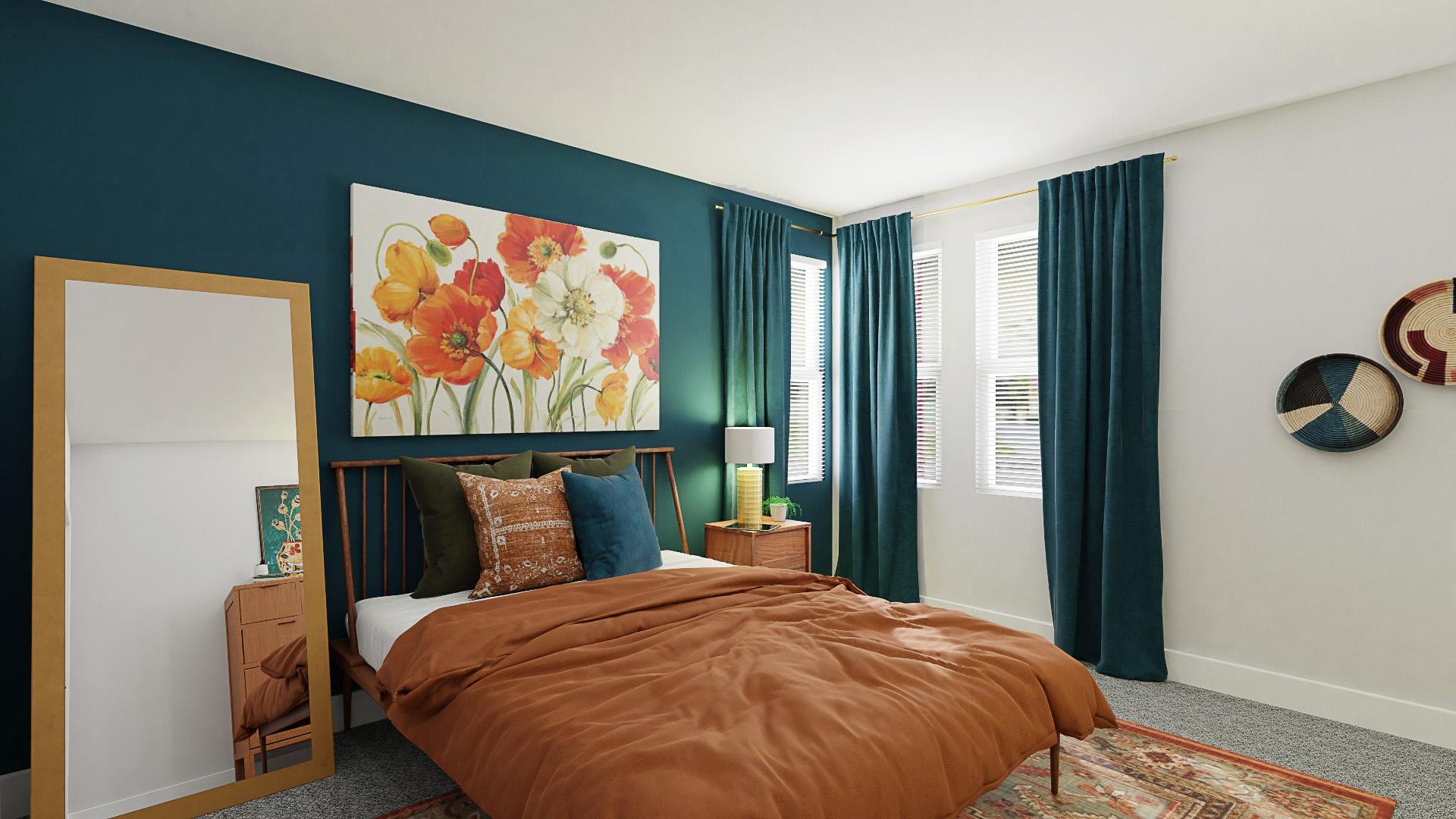 This Bold Modern-Eclectic Bedroom Is Full of Personality