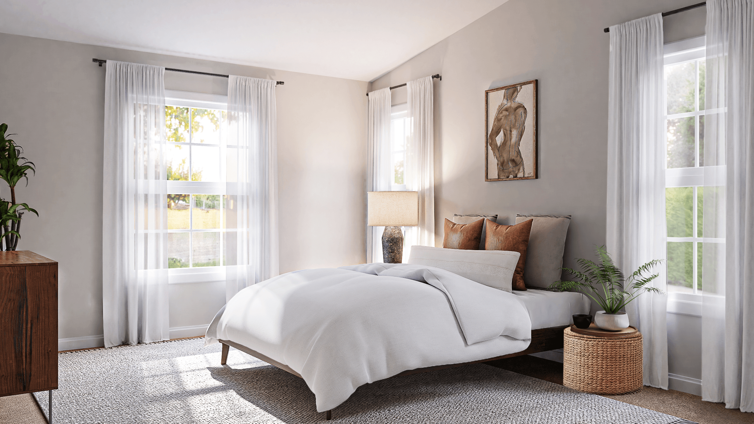 Living room design for Kayla by Spacejoy's online interior designer 